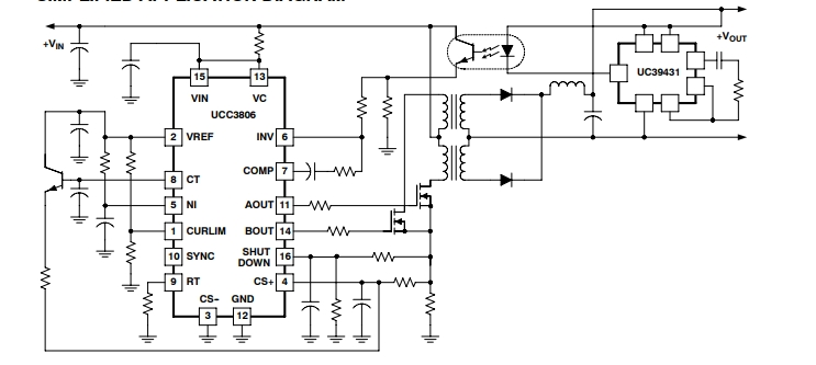 UCC1806L883B,低功耗、双路输出、电流模式PWM控制器