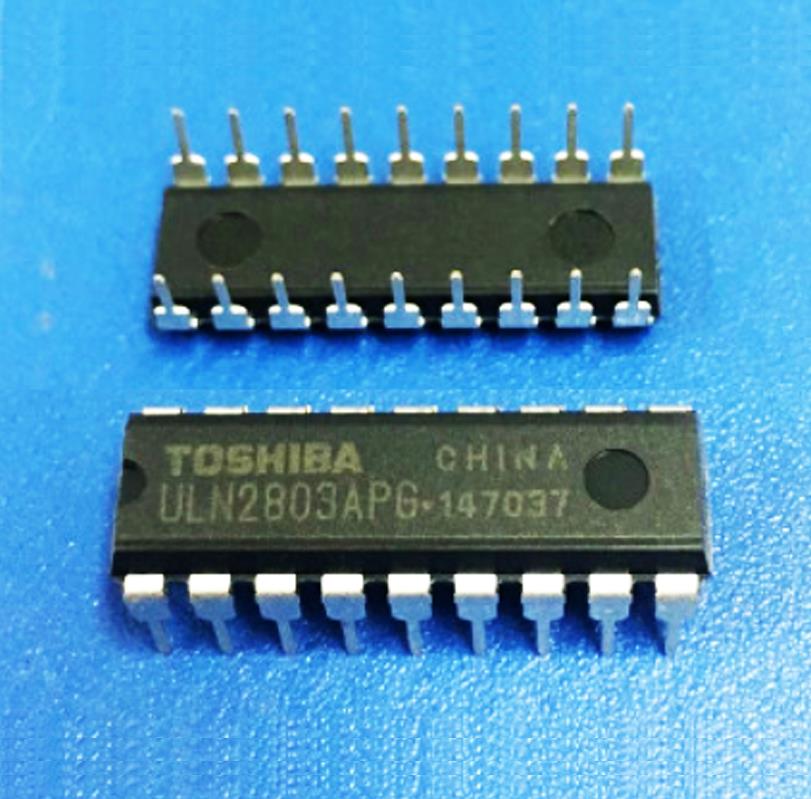 ULN2803APG 东芝通信IC  TOSHIBA DIP-18 全新原装正品