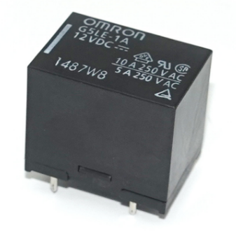 G5LE-1A DC12VDC 欧姆龙通用型小型功率继电器 10A额定电流