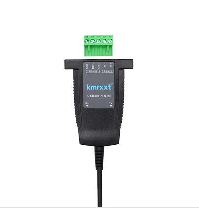 USB485-N-Mini USB转485/422串口线 工业级通讯转换器 双向传输防浪涌屏蔽线 电脑九针接口转换线