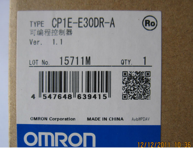 CP1E-E30DR-A 欧姆龙 CP1E系列PLC 可编程控制器 CP1E-E30DR-A 基本CPU单元