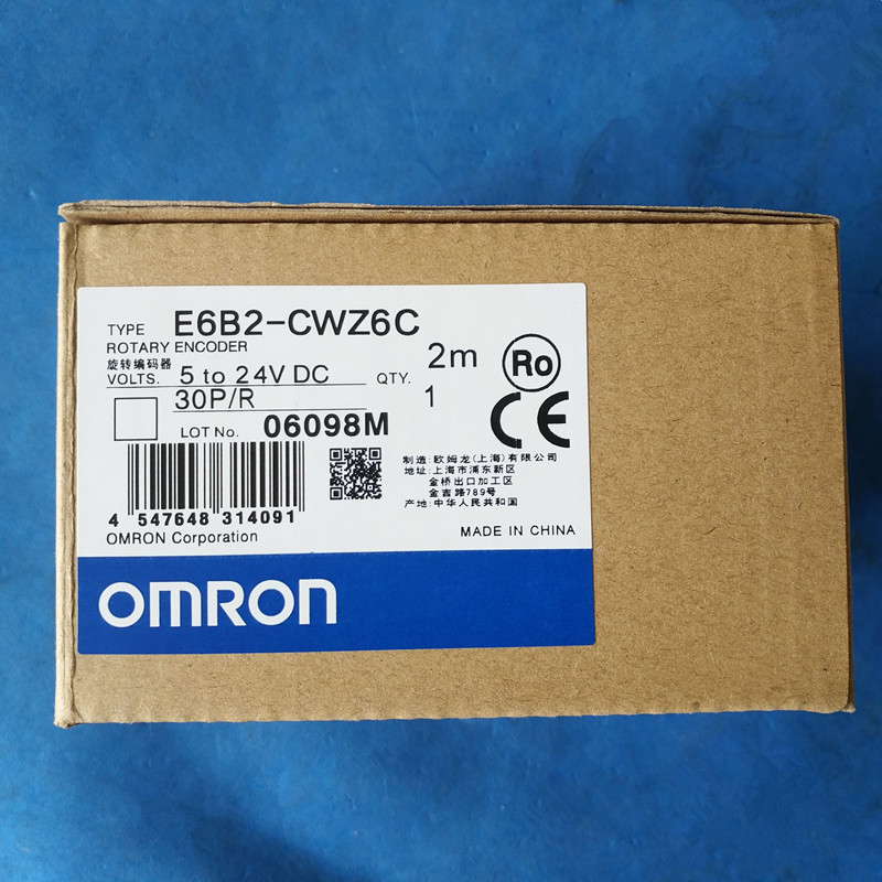 E6B2-CWZ6C 30P/R 2M 欧姆龙OMRON  E6系列  E6B2-CWZ6C 30P/R 旋转编码器