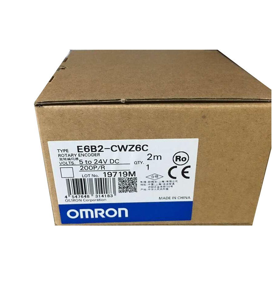 E6B2-CWZ6C 200P/R 2M 欧姆龙OMRON  E6系列  旋转编码器