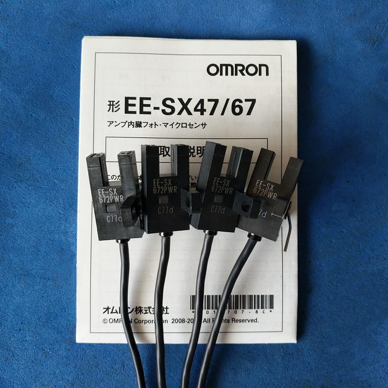 EE-SX672P-WR 1M 欧姆龙 EE-SX672PWR微型光电传感器 槽型光电 EE-SX47/SX67系列
