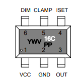 AL8116W6-7 DIODES AL8116W6-7 PWM 0-10V调光控制芯片