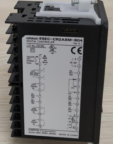 欧姆龙 E5EC-CR2ASM-804 数字温控器 带RS-485通讯 OMRON