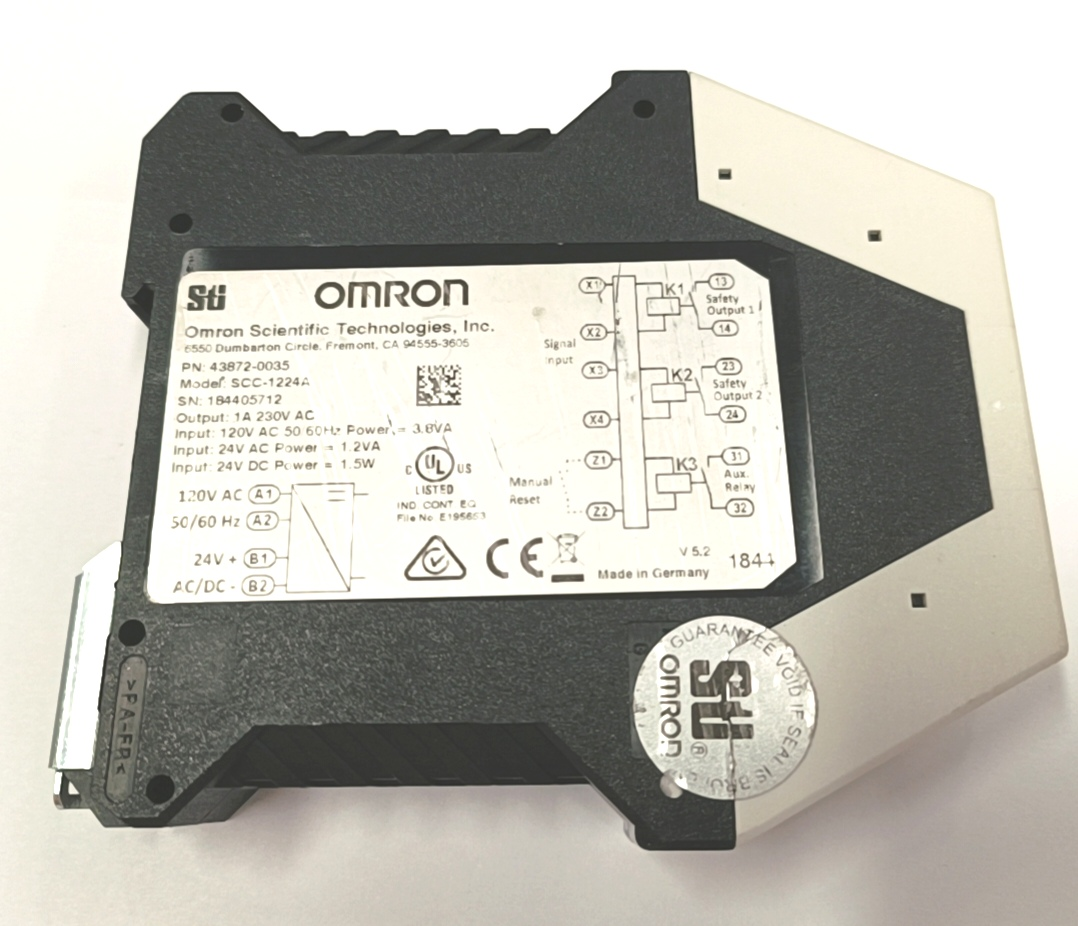 SCC-1224A 欧姆龙OMRON安全垫控制器