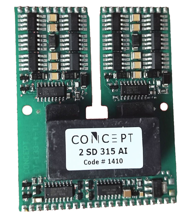 2SD315AI 瑞士CONCEPT驱动器 2SD315AI-17